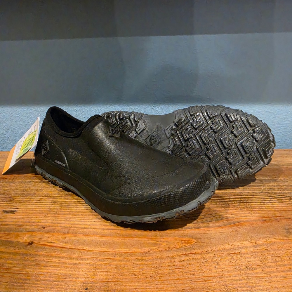 Muck Boot Company Mens Forager Slip On Shoe Black Waterproof FLR-000 Size 12